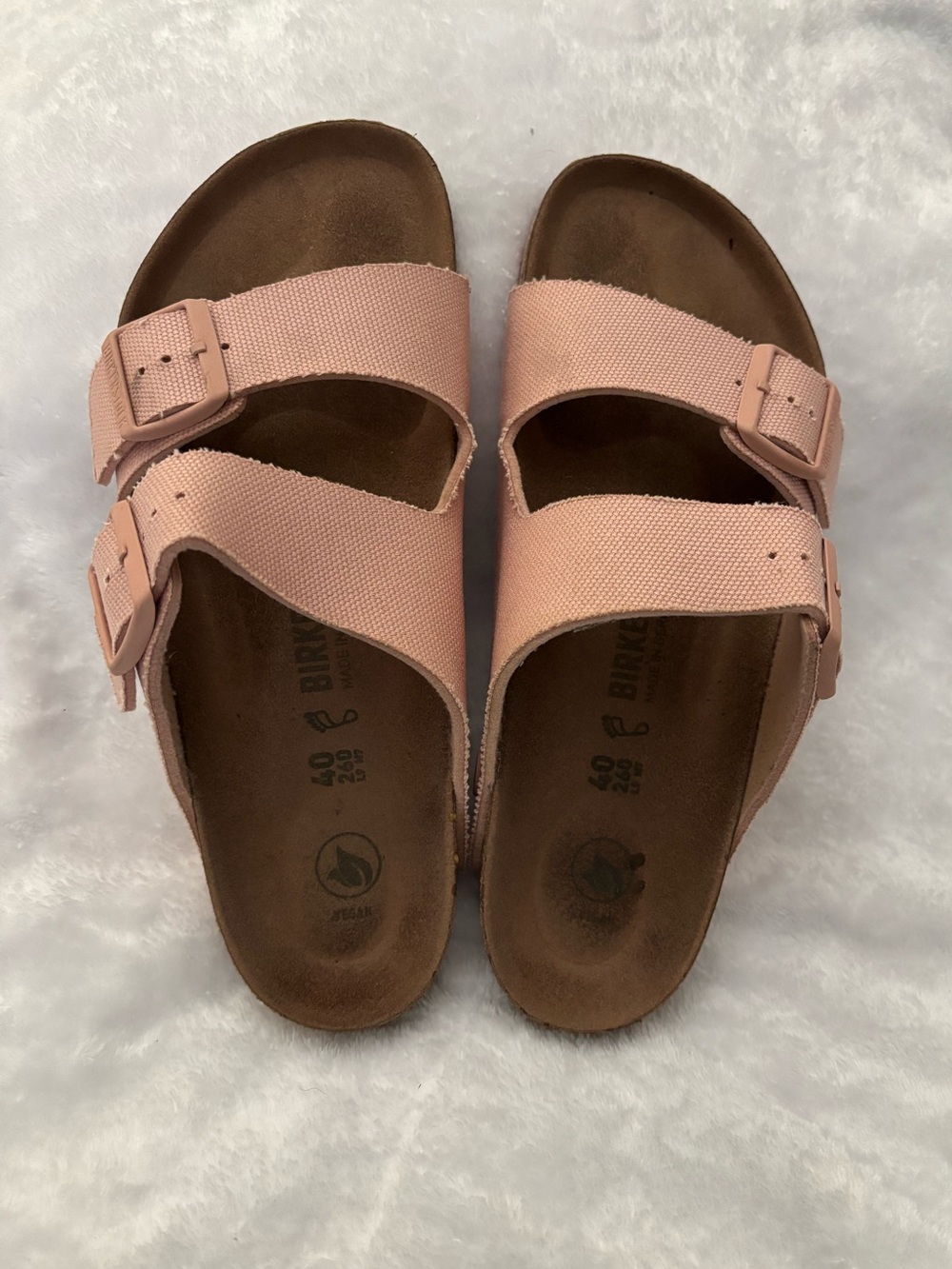 Birkenstock Arizona Rivet Logo-Soft Pink
